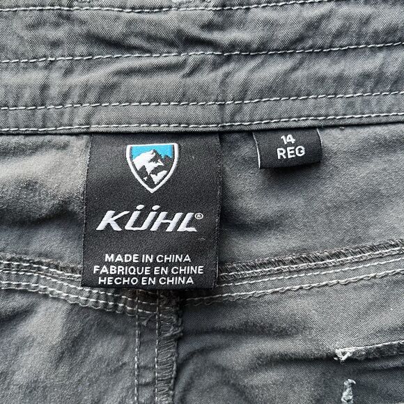 KUHL Splash Cargo Roll Up Pants Lightweight UPF 50+ Hiking Camping Climbing 14R - Picture 15 of 16